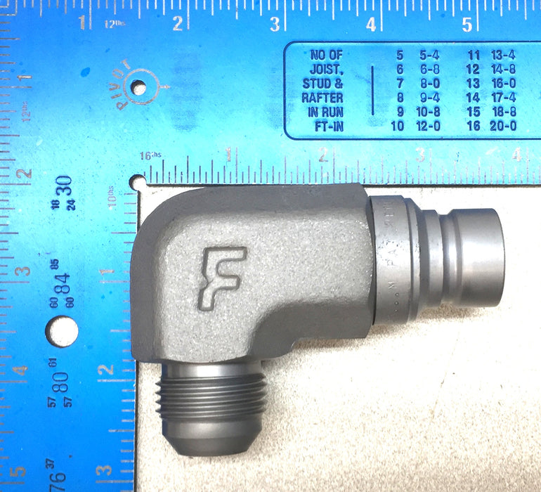 Faster Flat-Face Hydraulic Socket Elbow FFH08...M NOS