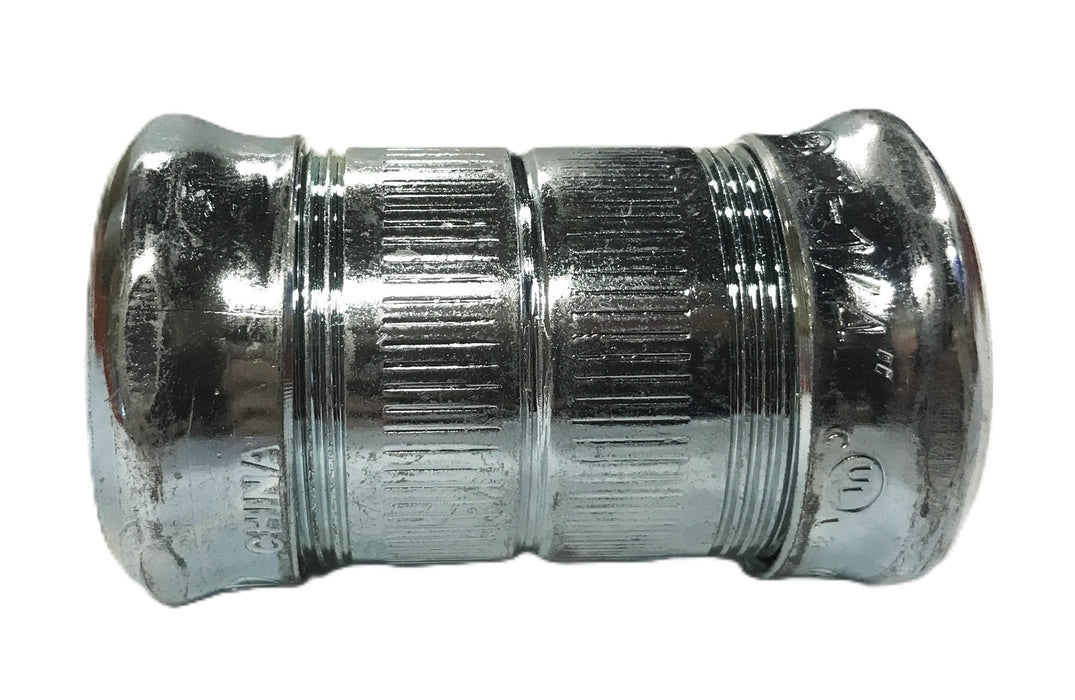 Bridgeport 1-1/4 inch Steel EMT Compression Fitting 263 [Lot of 25] NOS
