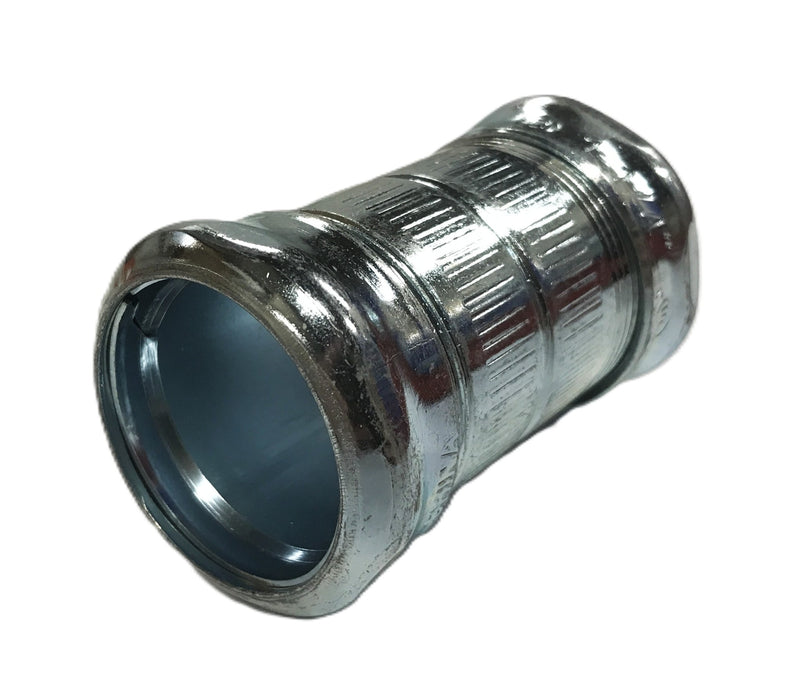 Bridgeport 1-1/4 inch Steel EMT Compression Fitting 263 [Lot of 25] NOS