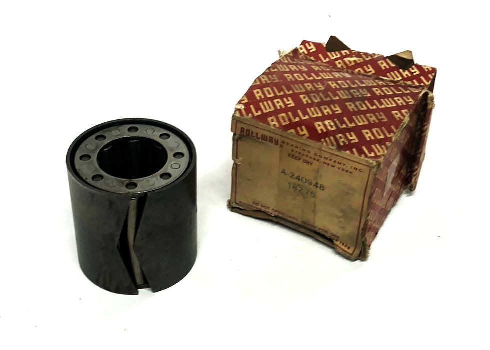 Rollway Roller Bearing With Split Sleeve A240948 18275 B-7 NOS