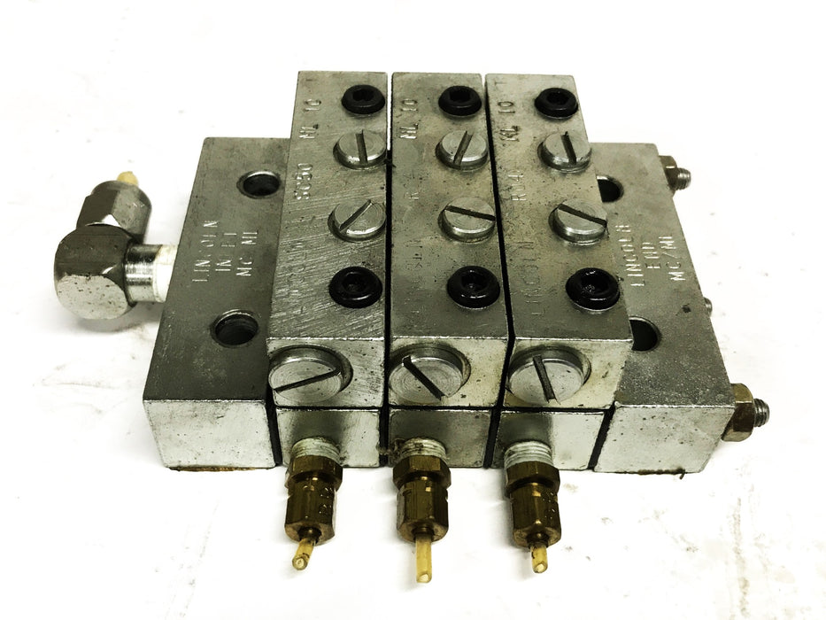 Lincoln 3-Section Divider Valve Assembly USED