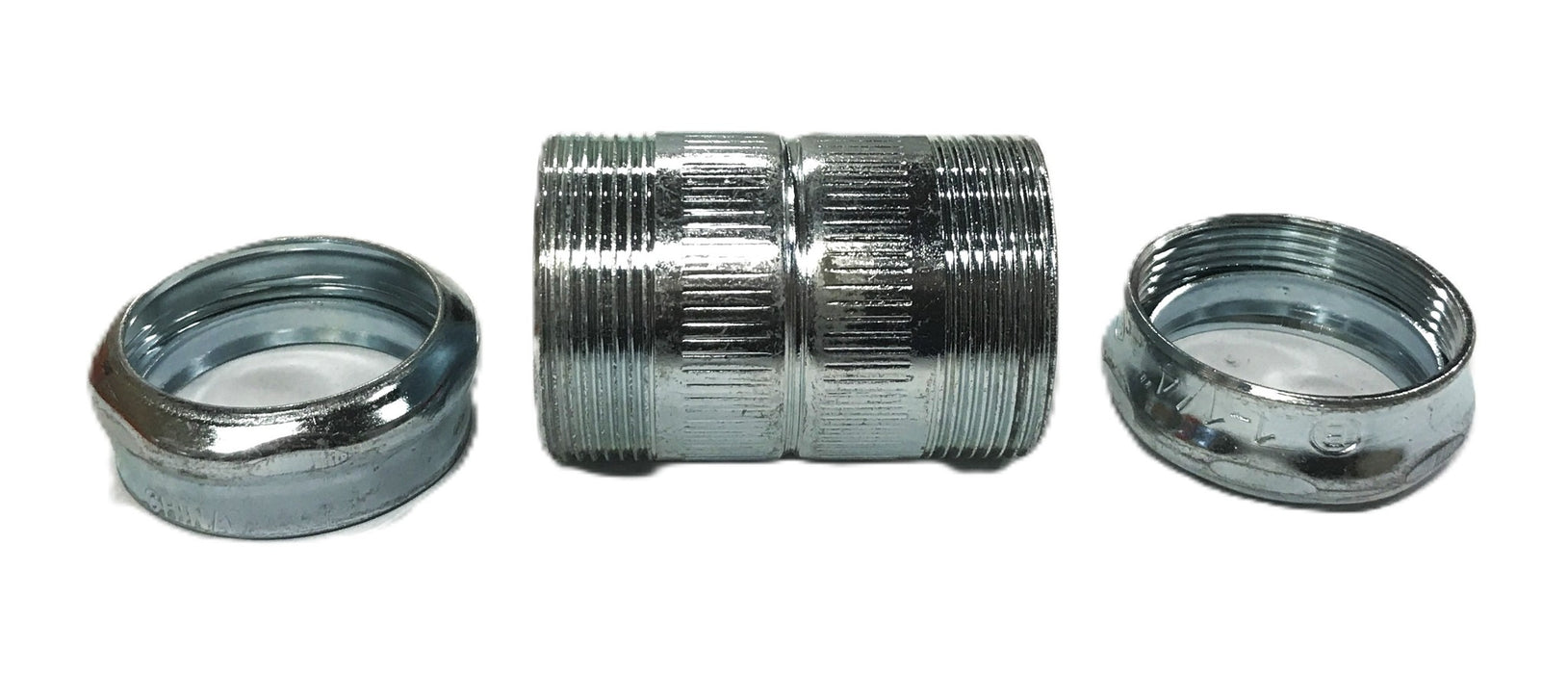 Bridgeport 1-1/4 inch Steel EMT Compression Fitting 263 [Lot of 25] NOS