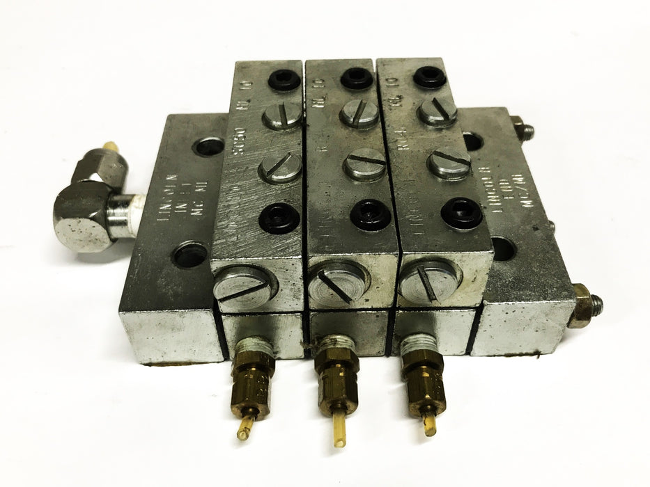 Lincoln 3-Section Divider Valve Assembly USED