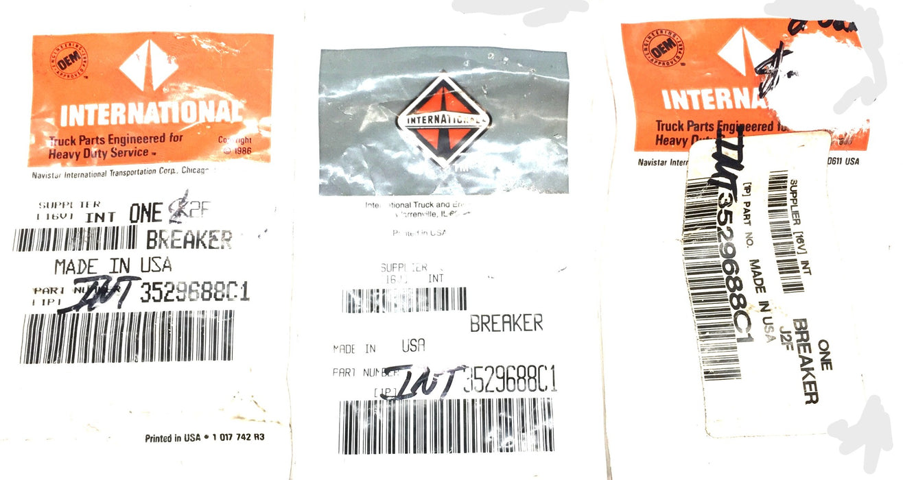 International Breaker 3529688C1 [Lot of 3] NOS