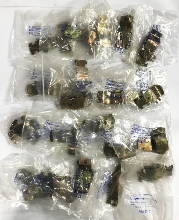 Superstrut 1-1/2 inch Pipe Clamp Assembly 703-1-1/2 [Lot of 20] NOS