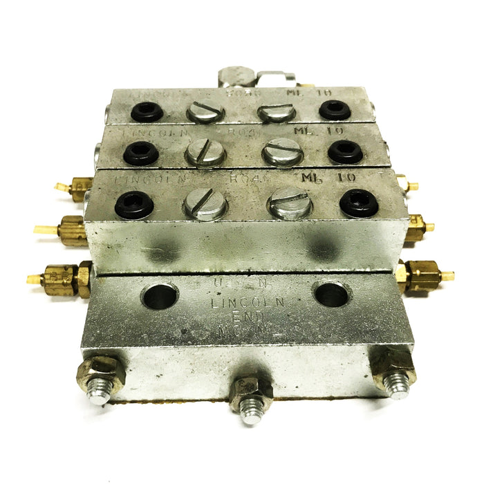 Lincoln 3-Section Divider Valve Assembly USED