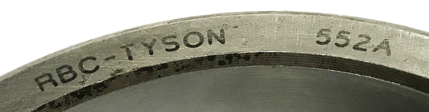 RBC-Tyson Tapered Roller Bearing Cup 552-A [Lot of 2] NOS