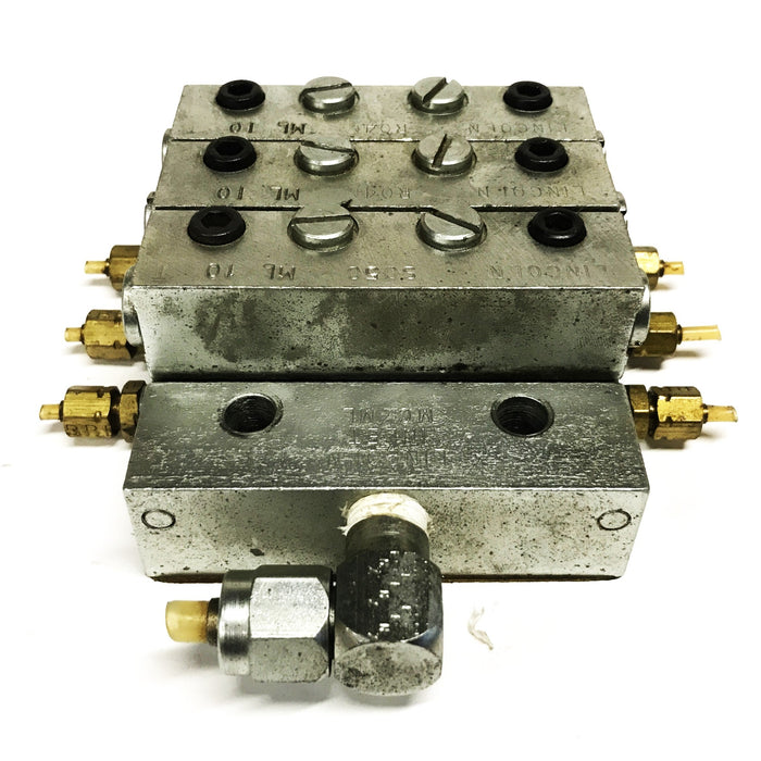 Lincoln 3-Section Divider Valve Assembly USED