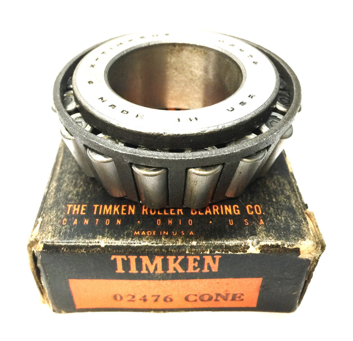 Timken Tapered Roller Bearing 02476 NOS