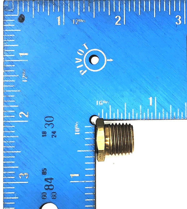 Eaton 3/8"-24 Female to M14-1.5 Male Brass Adapter [Lot of 3] NOS
