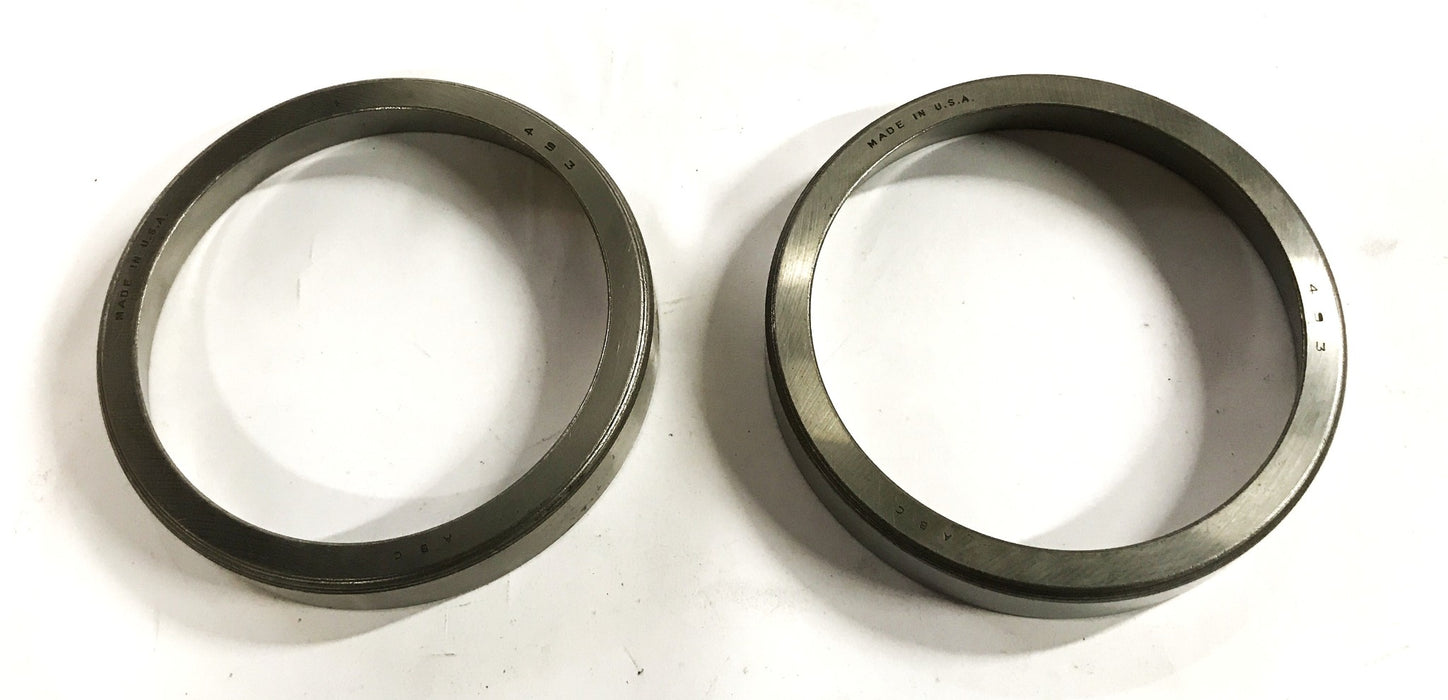 ABC Tapered Roller Bearing Cup 493 [Lot of 2] NOS