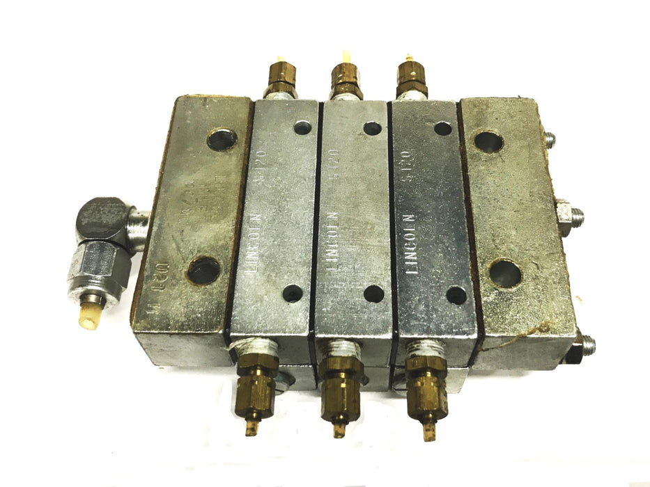 Lincoln 3-Section Divider Valve Assembly USED