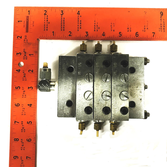 Lincoln 3-Section Divider Valve Assembly USED