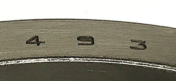 ABC Tapered Roller Bearing Cup 493 [Lot of 2] NOS