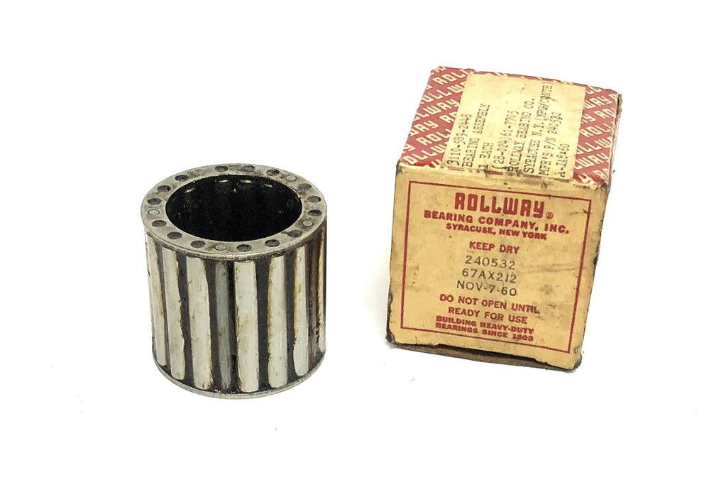 Rollway Roller Bearing Cage 240532 (67AX212) NOS