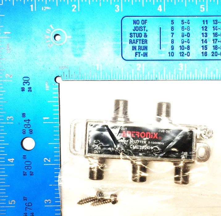 Antronix 5-1000MHz/7dB 4-Way Coaxial Splitter CMC2004H [Lot of 2] NOS
