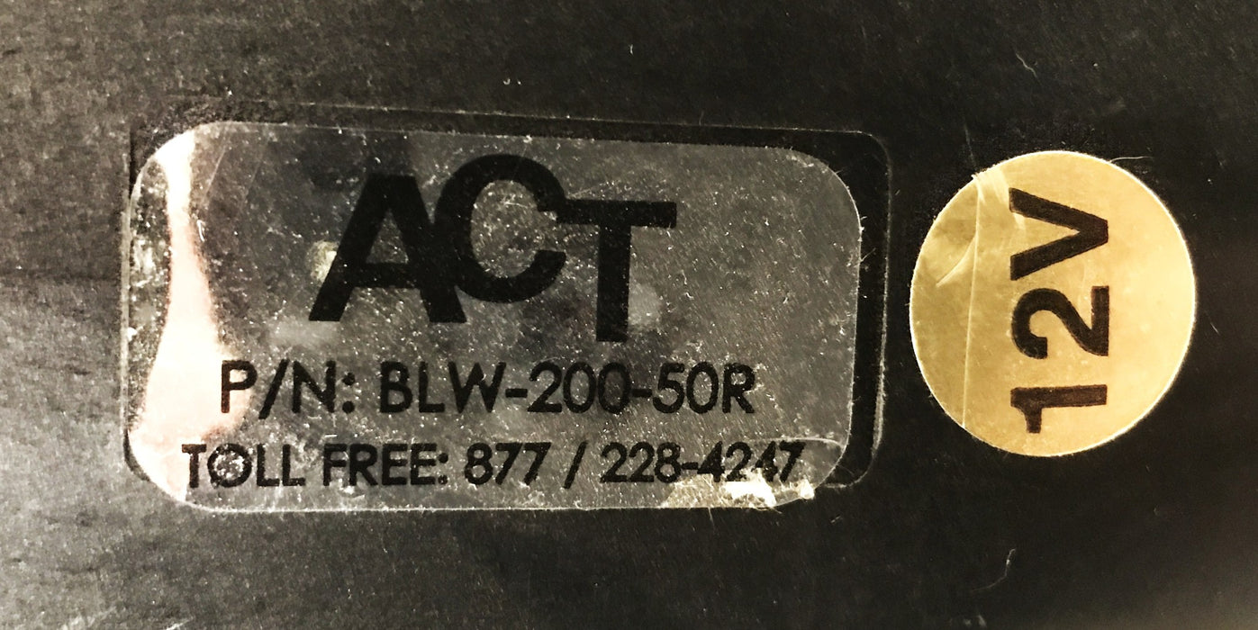 ACT Transport Bus Blower Motor (without 12-volt resistor) BLW-200-50R NOS