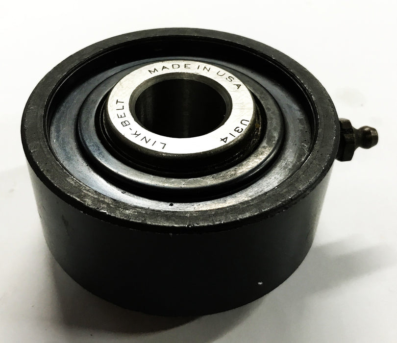 Link-Belt Insert Bearing with Collar and Oiler Cap U314 NOS