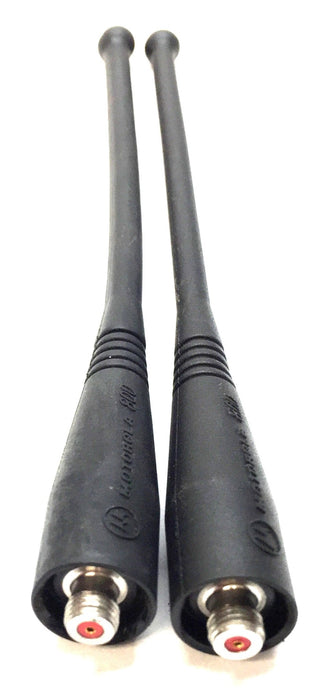 Motorola SMA (F) 1/2 Whip 800 Antenna NAF5037A For MTX 800 [Lot of 2] NOS