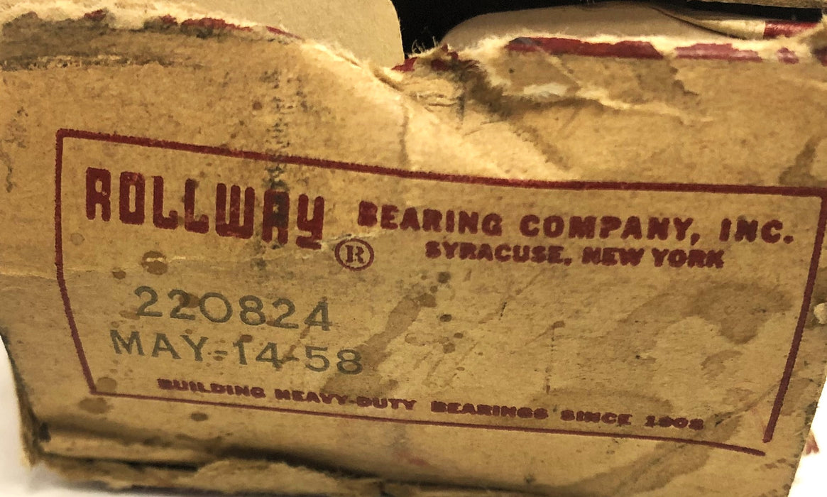 Rollway Roller Bearing Cage 220824 NOS
