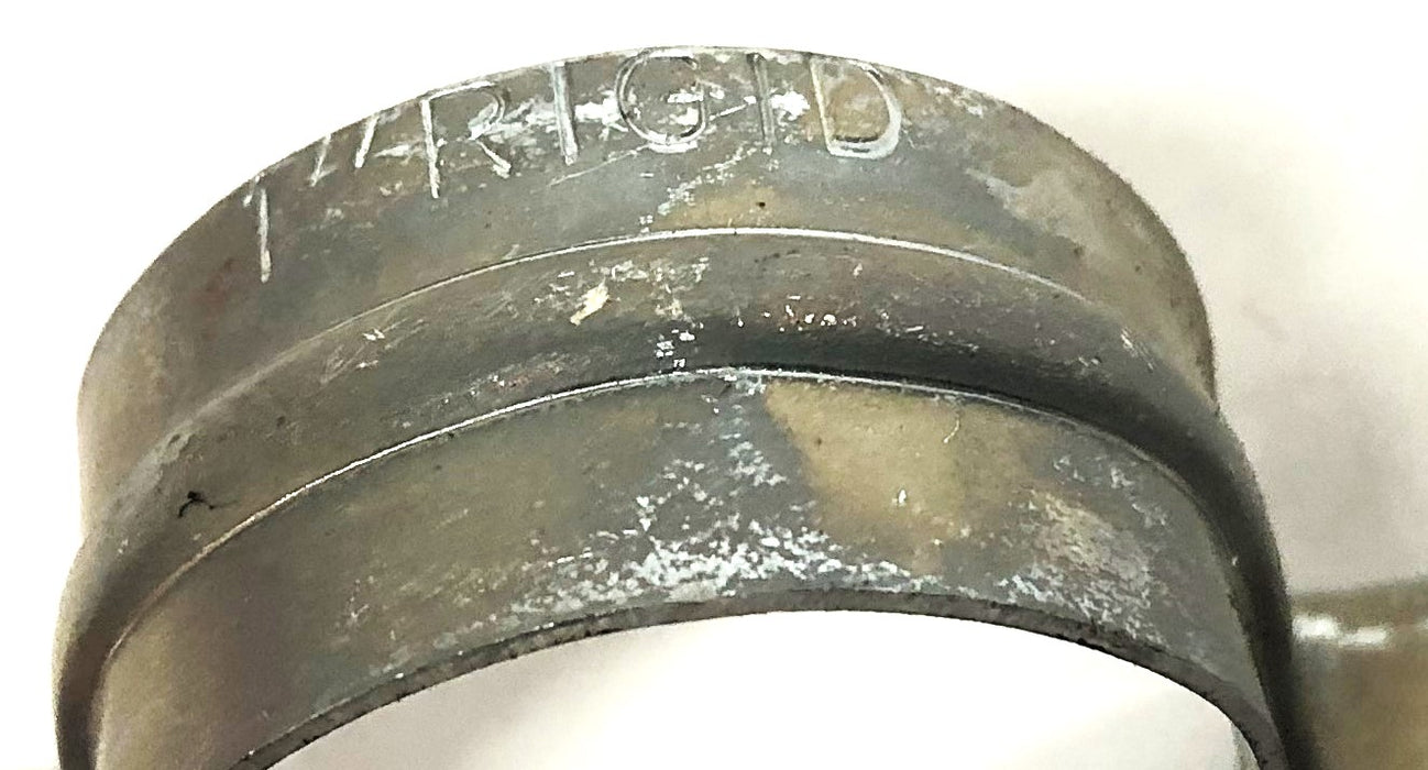 Panther Industries 1IN Galvanized 2 Hole Rigid Strap Clamp 7712 [Lot of 8] NOS