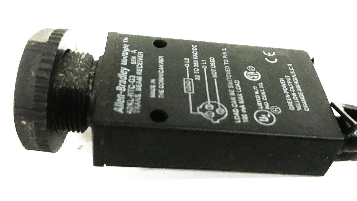 Allen Bradley Mini-sight Trans Beam Receiver 42KL-RTC-G3 NOS