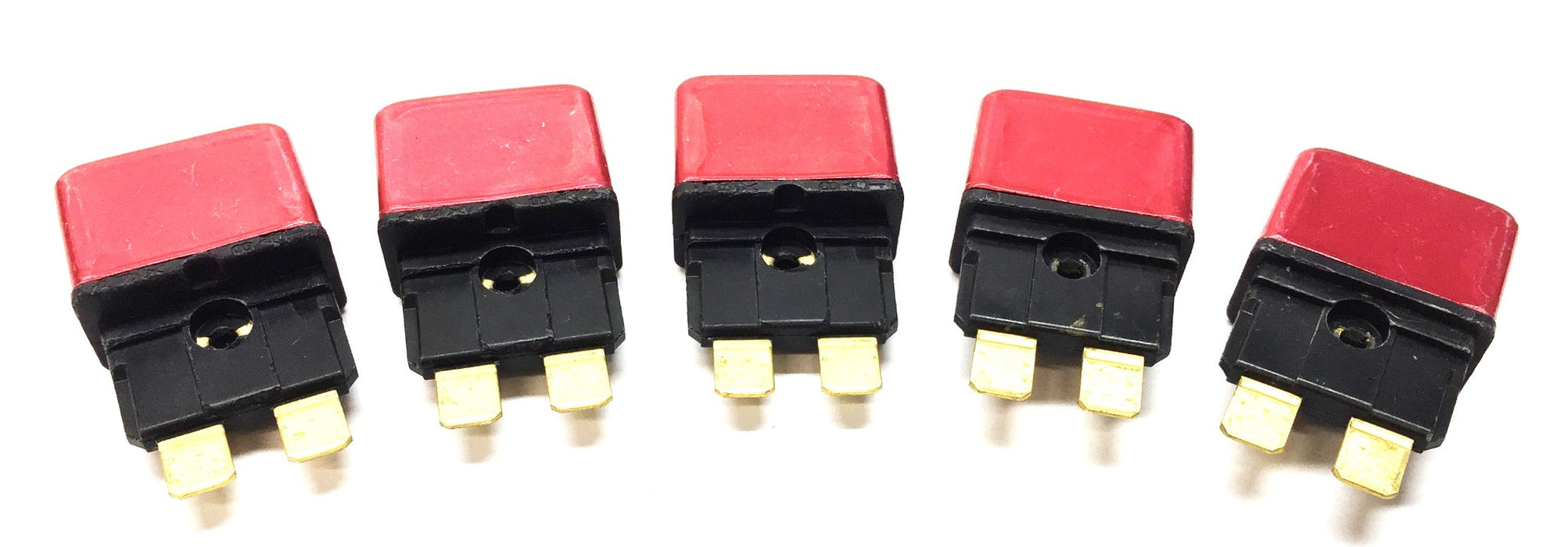 International 12V/10A Red Circuit Breaker Pack 1661380C1 (5pcs) NOS