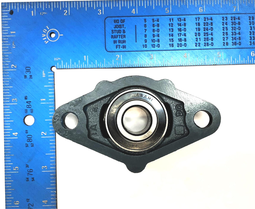 AMI/Asahi 2-Bolt Flanged Bearing Assembly CUCFL204-12C NOS