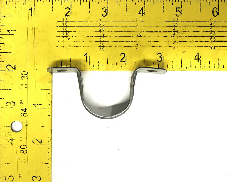 Panther Industries 1IN Galvanized 2 Hole Rigid Strap Clamp 7712 [Lot of 8] NOS