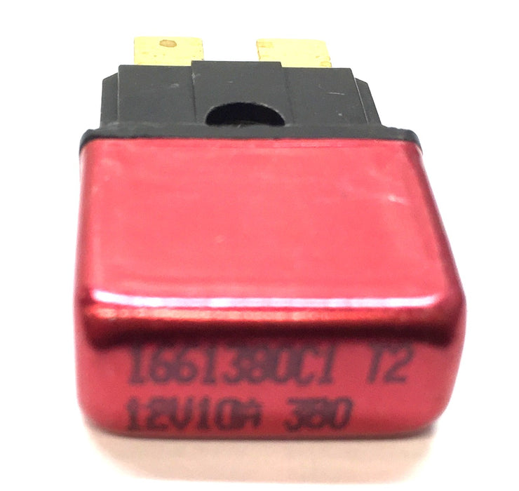 International 12V/10A Red Circuit Breaker Pack 1661380C1 (5pcs) NOS