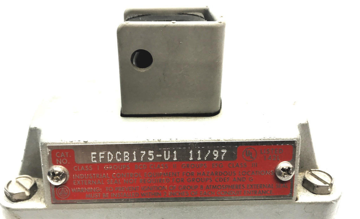 Appleton Pushbutton Switch EFDCB175-U1 NOS