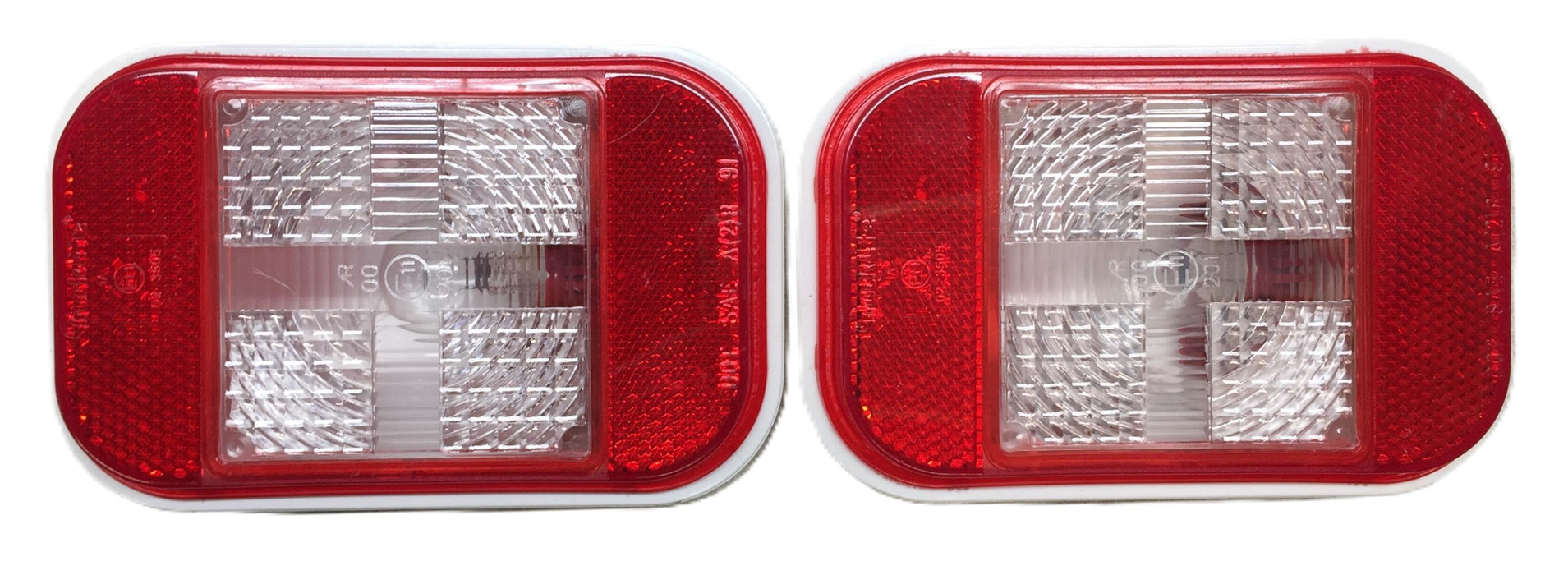 Truck-Lite/Napa Rectangle Back-Up Light with Reflector 45204 [Lot of 2] NOS