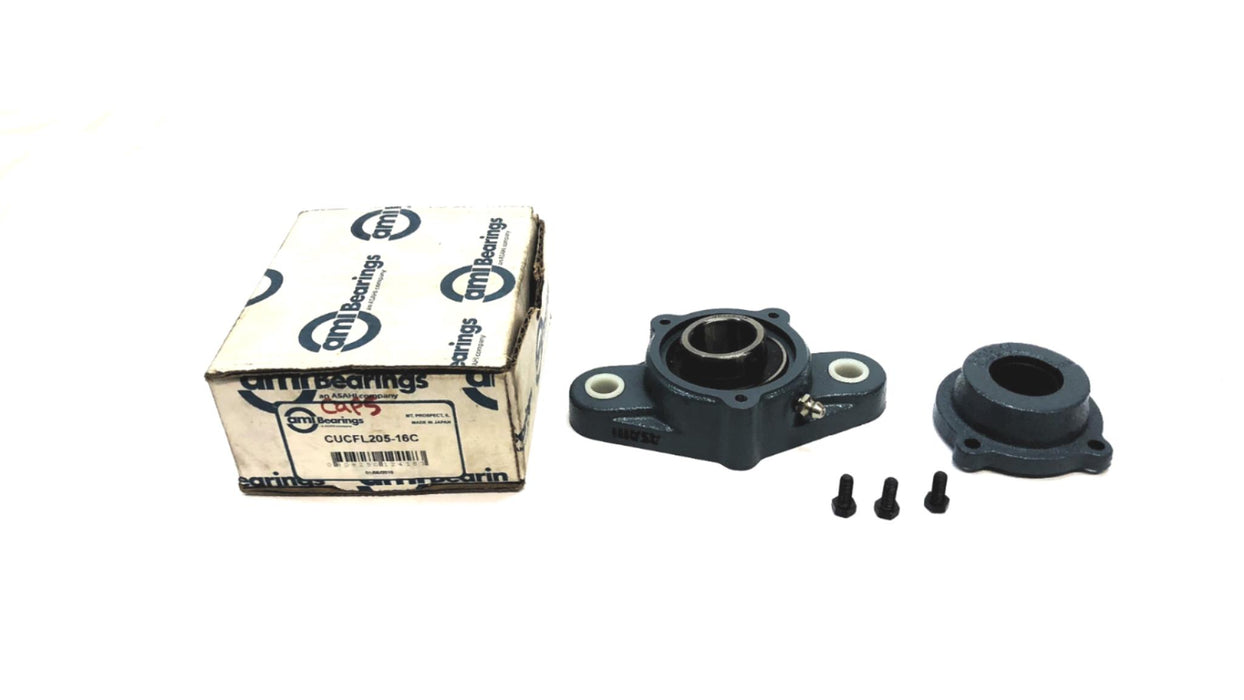 AMI/Asahi 2-Bolt Flanged Bearing Assembly CUCFL205-16C NOS