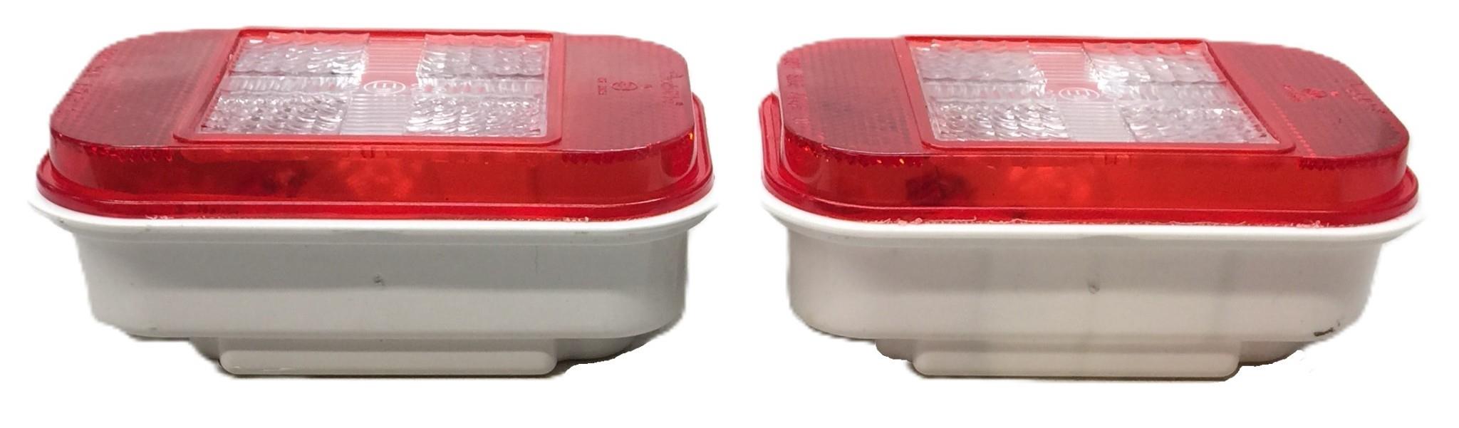 Truck-Lite/Napa Rectangle Back-Up Light with Reflector 45204 [Lot of 2] NOS