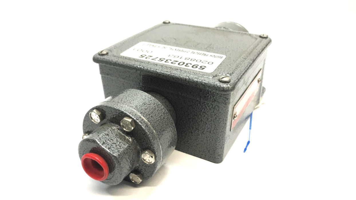 SOR Differential Pressure Switch 17RB-K3-N4-B1A NOS