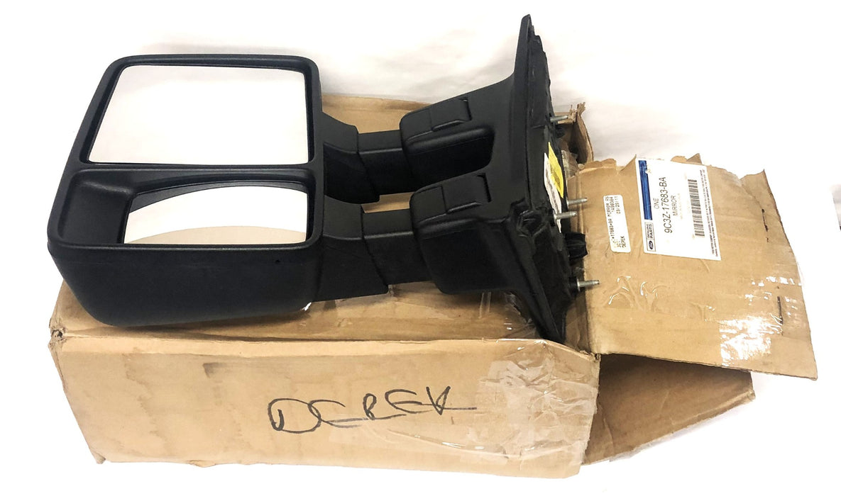 Ford OEM LH Manual Side View Mirror 9C3Z-17683-BA NOS