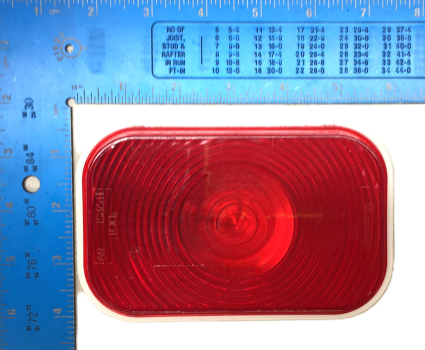 Truck-Lite/Napa Rectangle Stop/Turn/Tail Lamp 45202R [Lot of 2] NOS