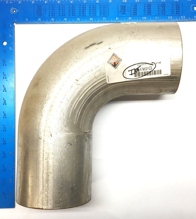 International Steel Exhaust 90° Elbow Pipe 479531C2 NOS