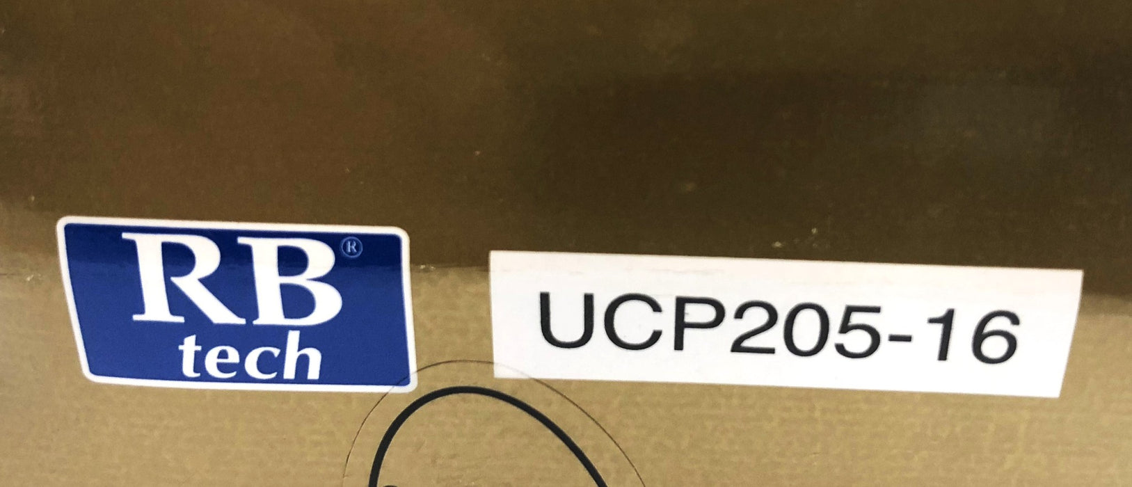 RB Tech Pillow Block Mounted Bearing UCP205-16 NOS [Lot of 2] NOS