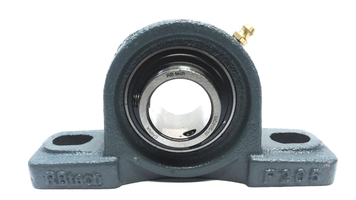 RB Tech Pillow Block Mounted Bearing UCP205-16 NOS [Lot of 2] NOS