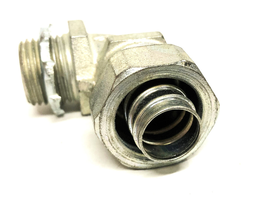 Appleton 1/2IN Malleable Iron 90Deg Liquid-Tight Connector ST-9050 [Lot of 6]NOS