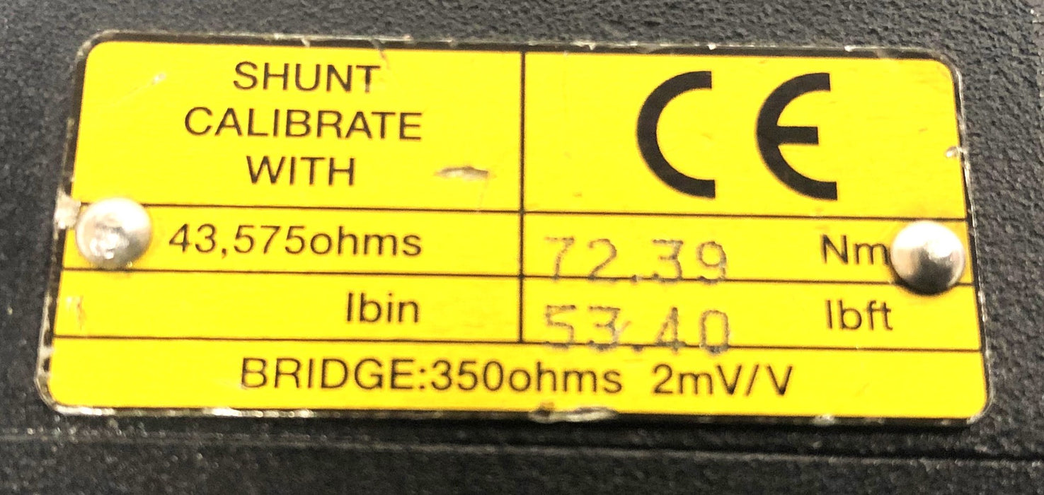 Atlas Copco Torque/Angle In-Line Rotary Transducer IRTT 75A-10 (80921130-26)USED