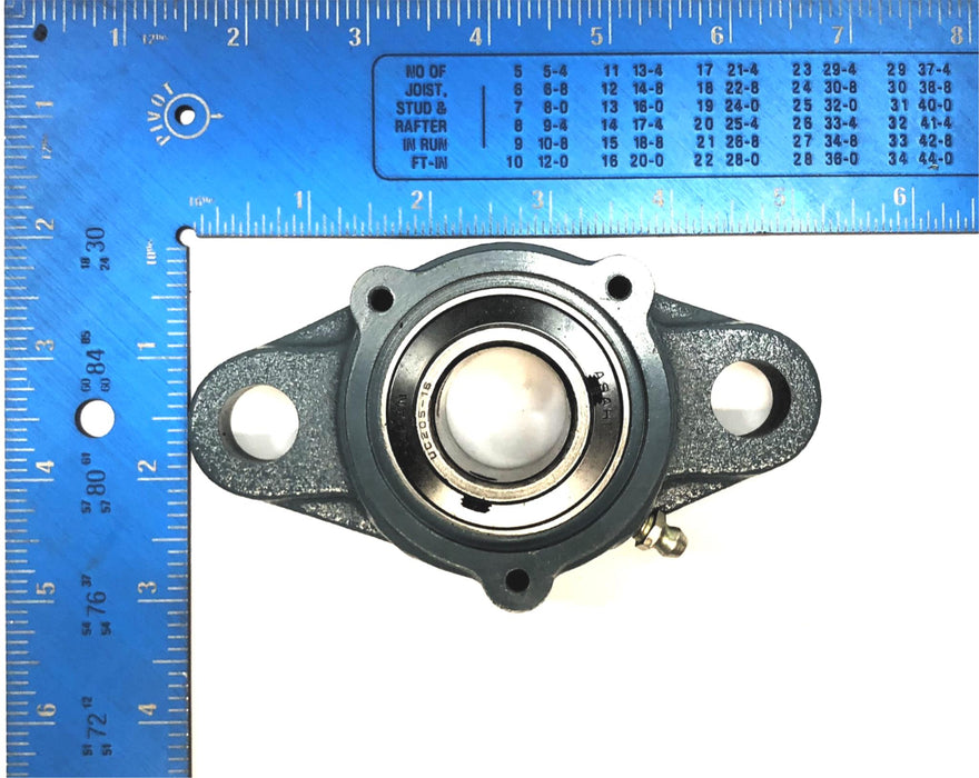 Asahi 2-Bolt Mounted Flanged Bearing UC205-16 NOS