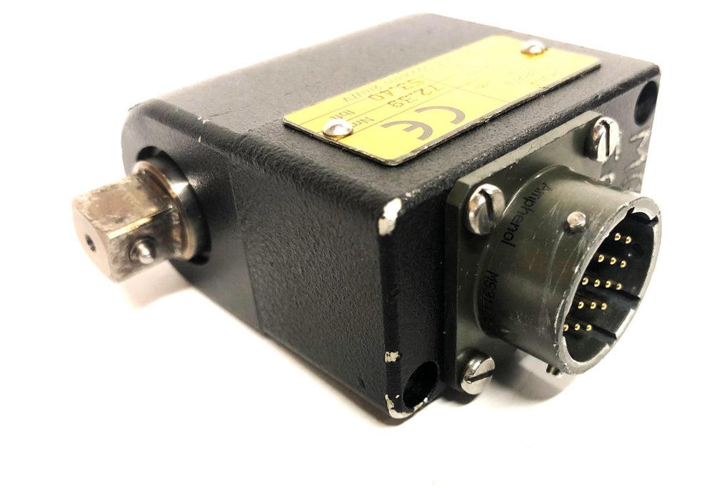 Atlas Copco Torque/Angle In-Line Rotary Transducer IRTT 75A-10 (80921130-26)USED
