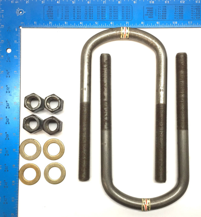Dayton Parts 3/4 x 4 x 9-1/4FR U-Bolt Assembly 361-324 NOS