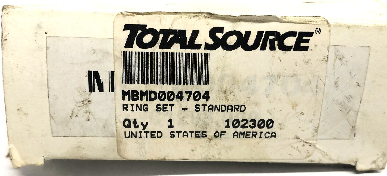 Total Source Piston Ring Set MBMD004704 NOS