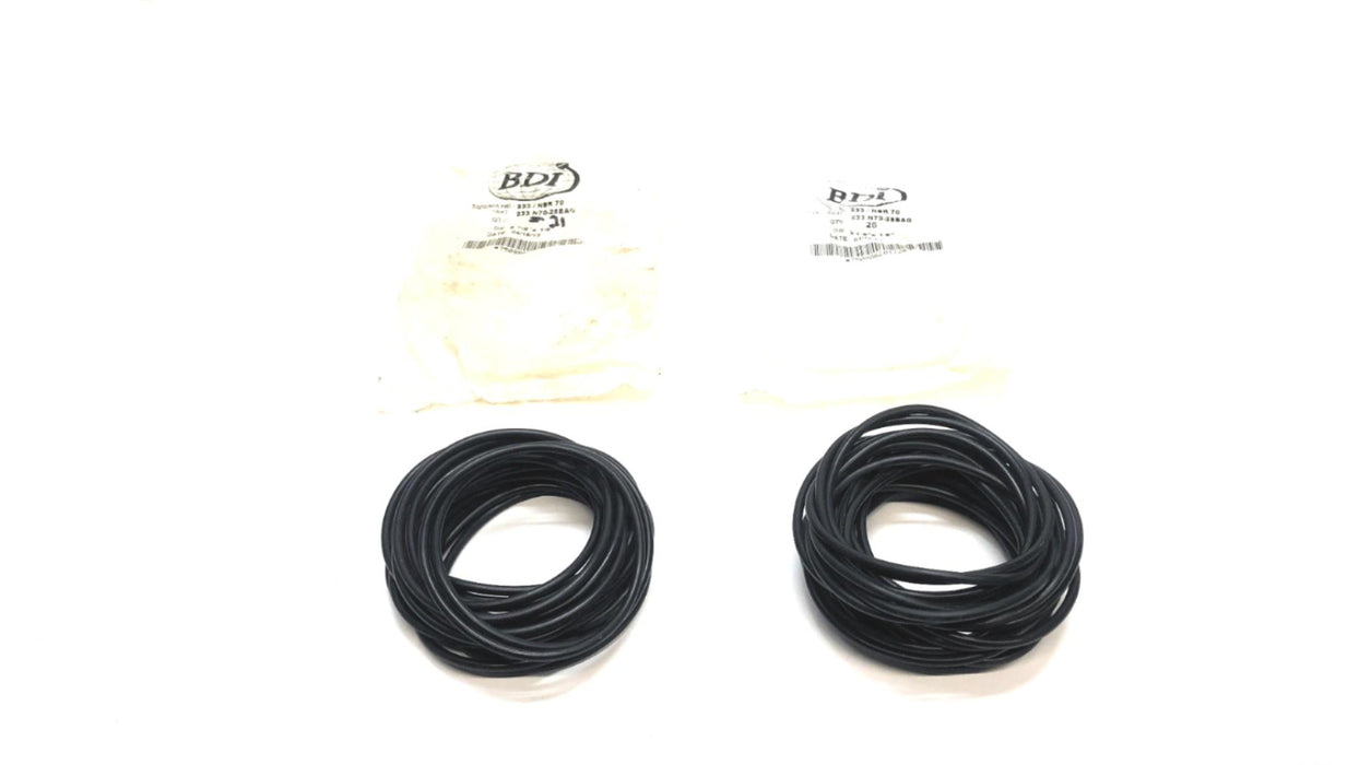 BDI 2-7/8" x 1/8" O-Ring 233 / NBR 70 [Lot of 46] NOS