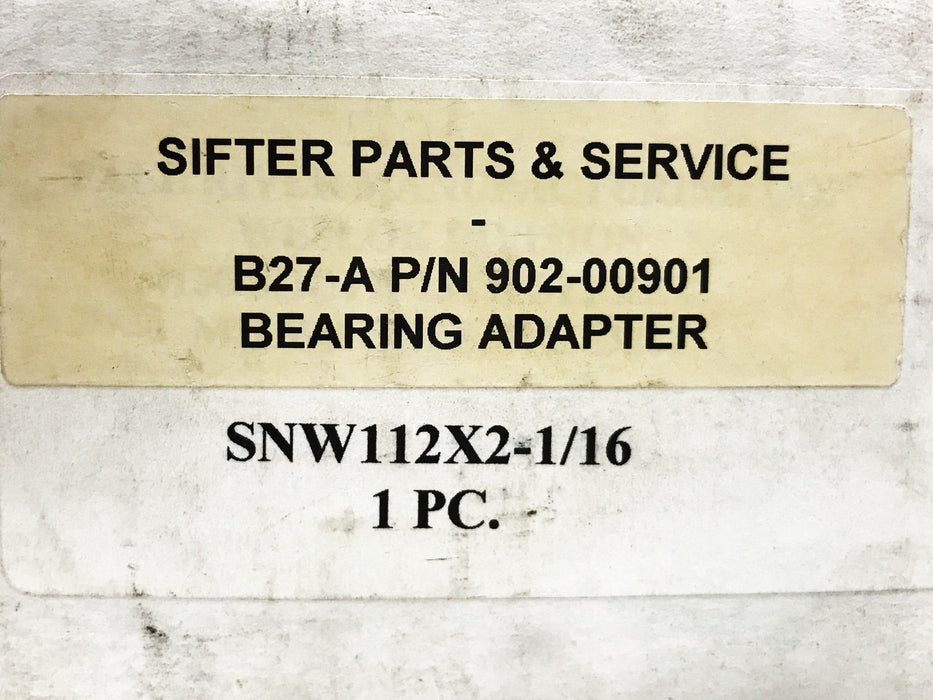 Weslok Shifter Bearing Adaptor SNW112X2-1/16 NOS