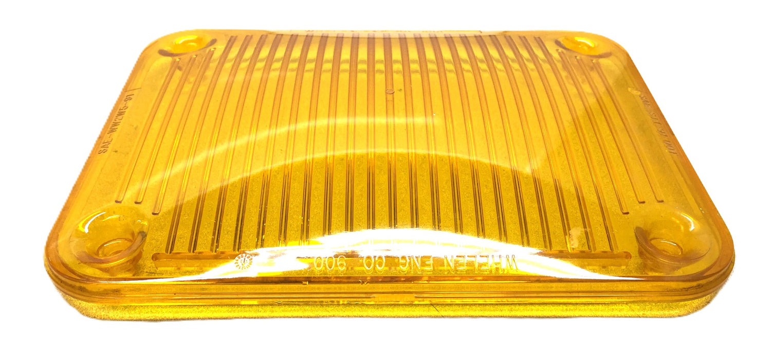 Whelen 900 Series 4-Hole Dual Linear LED Amber Lens WW2W5-91 (STI-91) NOS