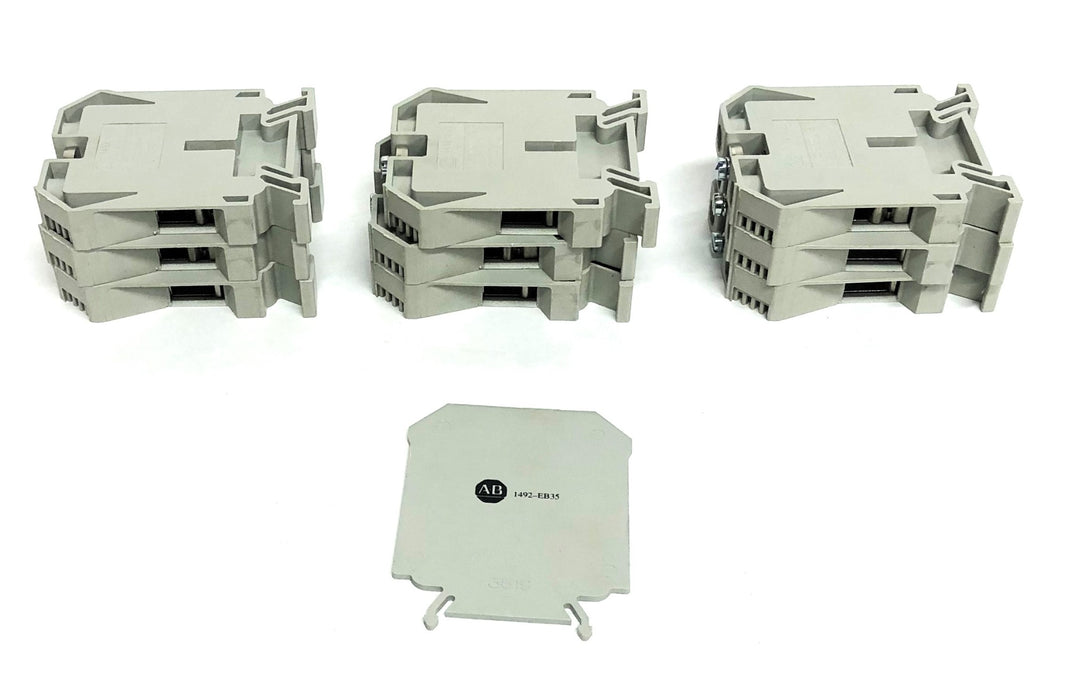 Allen-Bradley Terminal Block 1492-W35 [Lot of 9] USED